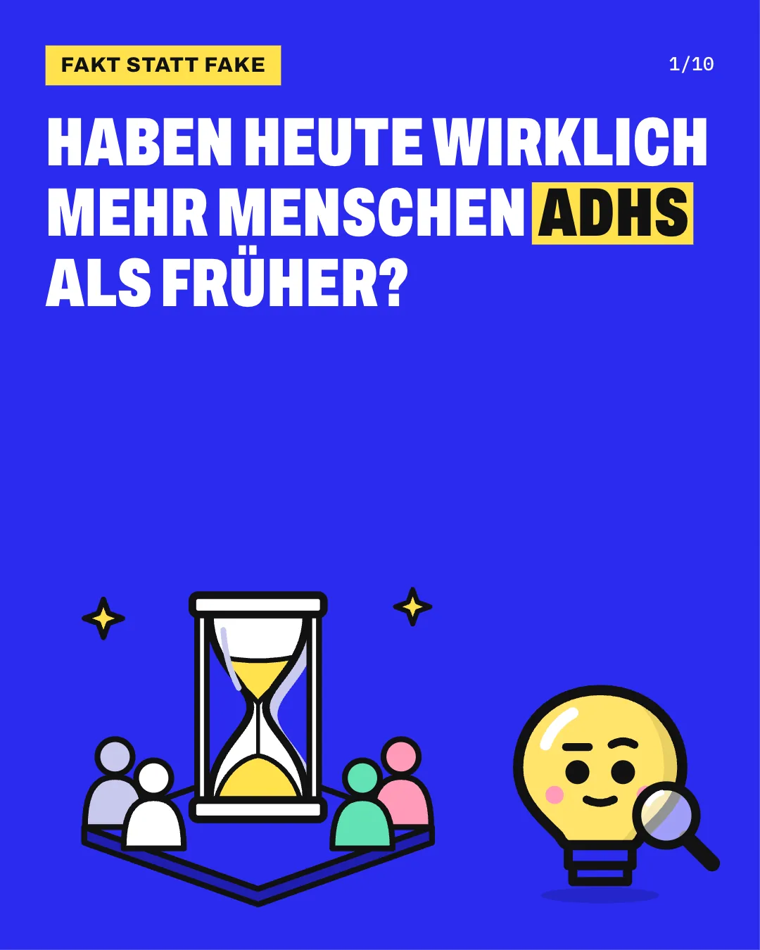 Slide 1: Haben heute wirklich mehr Menschen ADHS als früher?