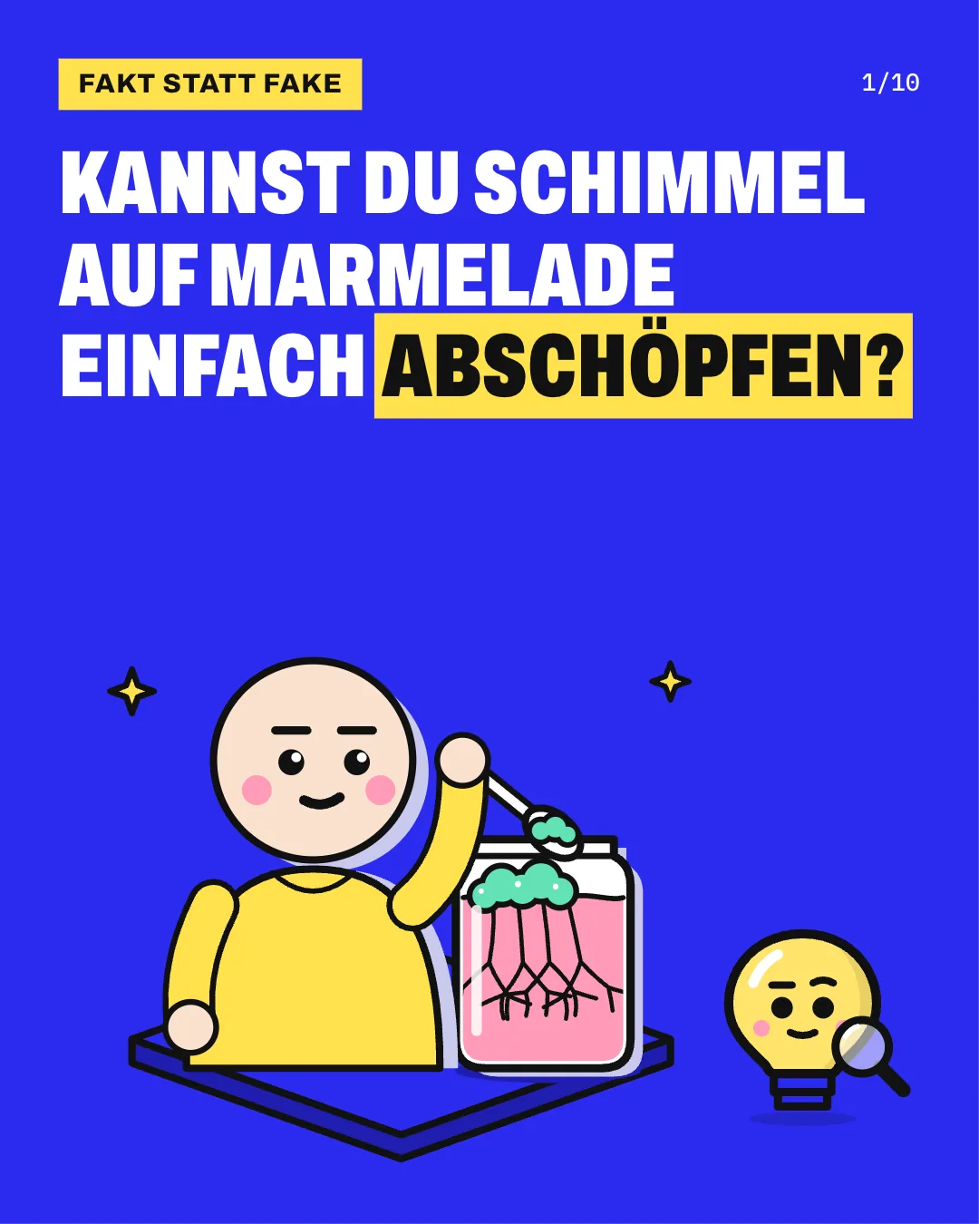 Kannst du Schimmel auf Marmelade einfach abschöpfen?