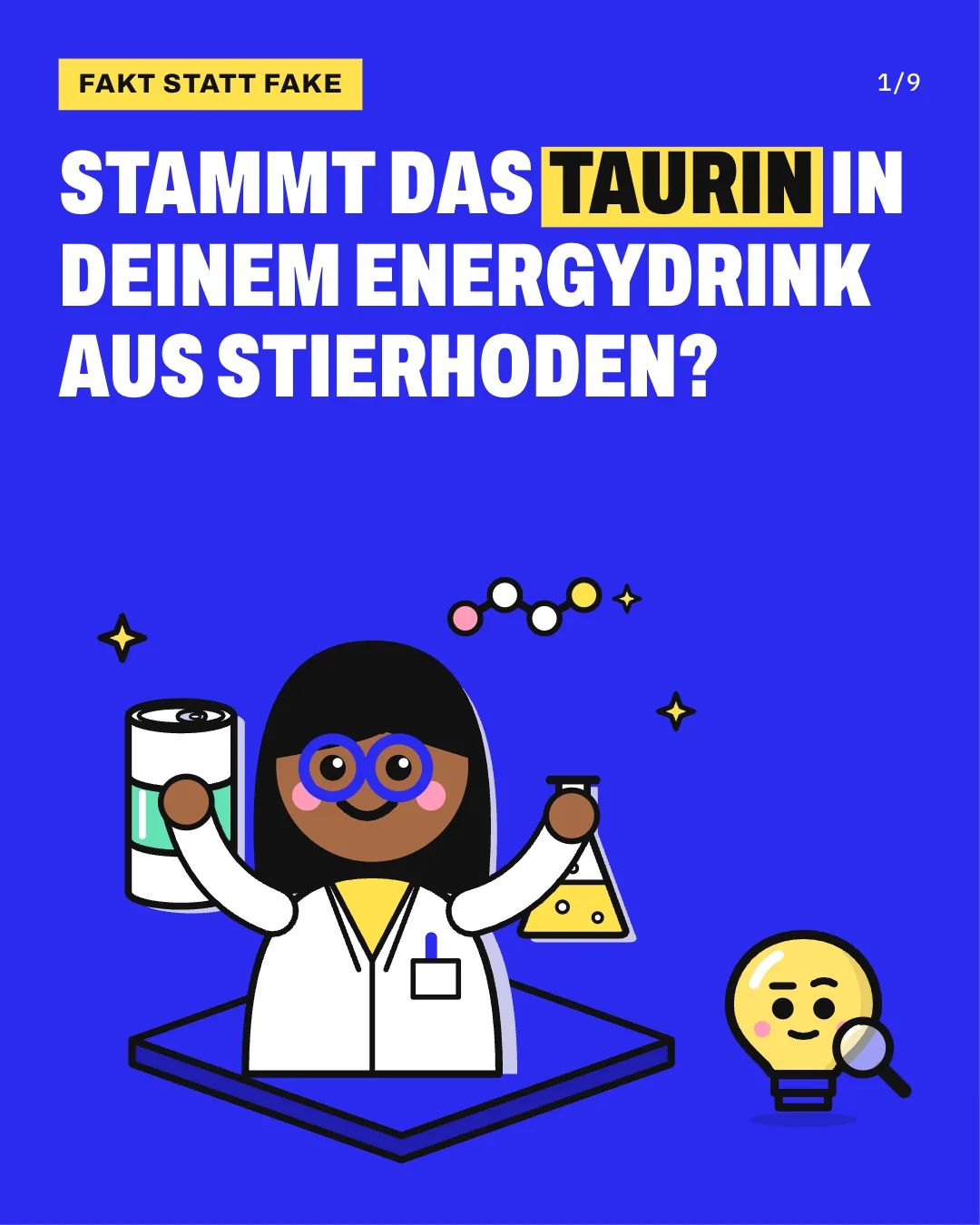 Stammt das Taurin in deinem Energydrink aus Stierhoden?